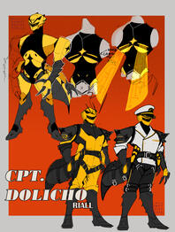 Cpt. Dolicho - Character Reference