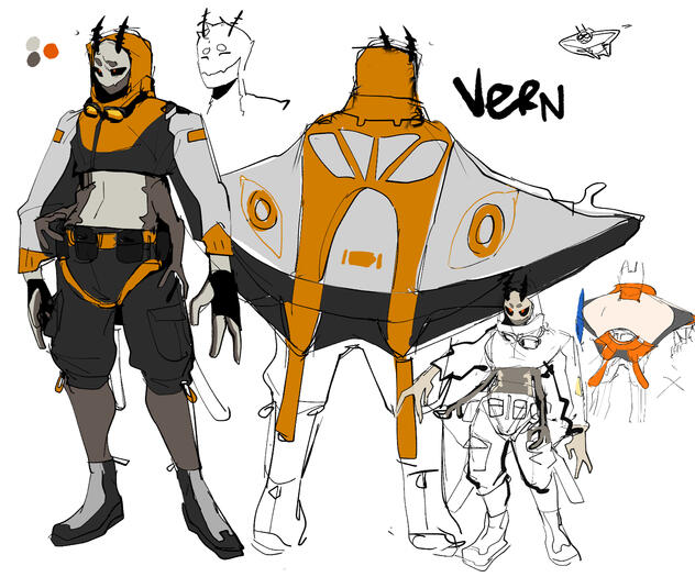 Moth Demon Theif - Concept