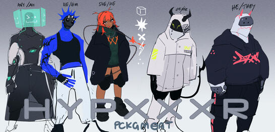 HYPXXXR - Character Concepts